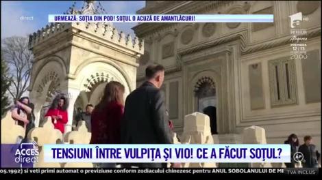 Acces Direct. Tensiuni între Vulpița și Viorel, în excursie la Barajul Vidraru: Nu mai dau mâna cu tine, tu vrei să mă împingi!