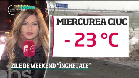 Meteorologii anunță ger în toată țara