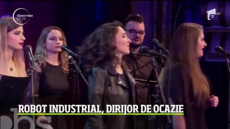 Premieră la Opera din Cluj Napoca. O orchestră de 40 de muzicieni a fost dirijată de un robot