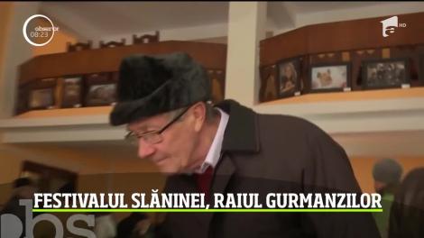 Festivalul slăninei, raiul gurmanzilor de la Băile Tușnad