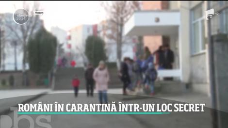 Cei doi români repatriaţi din China cu un avion al armatei sunt ţinuţi în carantină, într-un loc secret