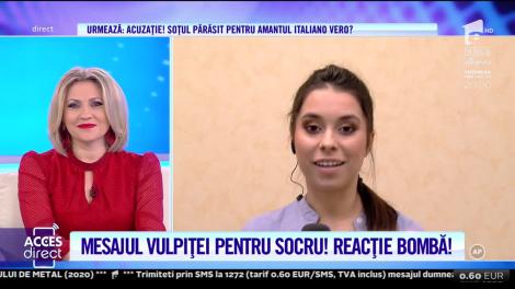 Vulpița, mesaj de ziua socrului: Nu mă interesează și nici nu vreau!