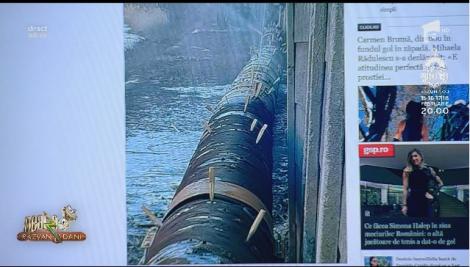 „Avem drumari deștepți rău tare!”- Scenă de necrezut pe Autostrada Soarelui! Au creat un „curcubeu de zăpadă”