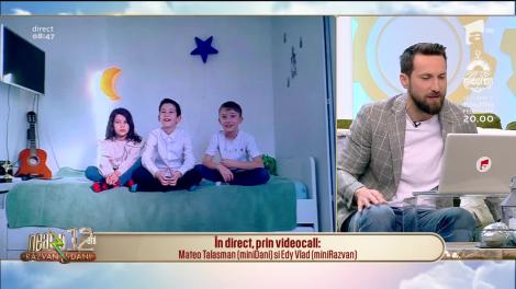 Răzvan și Dani și-au găsit clonele! Mateo și Edy le seamănă perfect și au chiar și propria lor mini Ramona! „I-auzi, ai și tu producătoarea ta acolo”