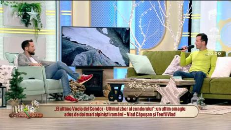 Neatza cu Răzvan și Dani. Rută nouă de cățărat în America de Sud, dedicată regretatului alpinist arădean Zsolt Torok: Este o zonă puțin umblată de alpiniști