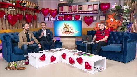 Sunt „îngropați” în inimioare! Așa arată noul platou „Neatza cu Răzvan și Dani”, din Promenada Mall: „Noi, acești Cupidoni de o vârstă medie”