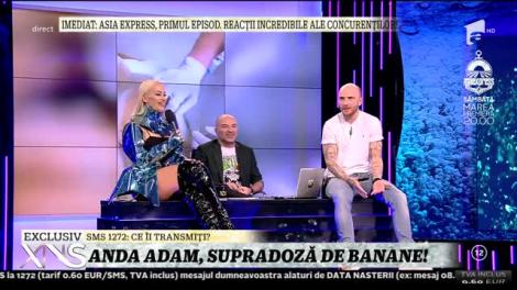 Anda Adam, apariție de infarct la Xtra Night Show!