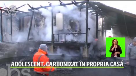Adolescent de 16 ani din Neamţ, carbonizat în propria casă