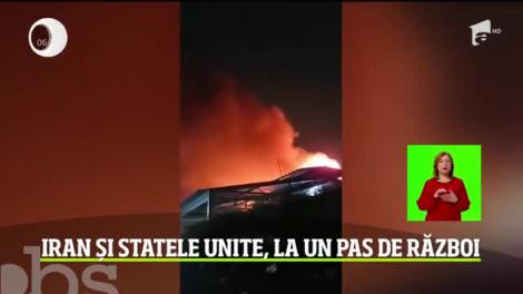 Iran şi Statele Unite, la un pas de război. O rachetă a lovit o bază militară din Irak, acolo unde sunt staţionaţi soldaţi americani