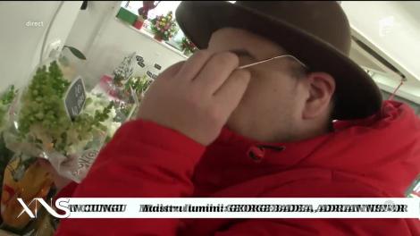 Fostul concurent de la Chefi la cuţite, Răzvan Babană, a făcut ravagii în piaţa de flori!