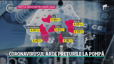Epidemia de coronavirus scade preţul carburanţilor