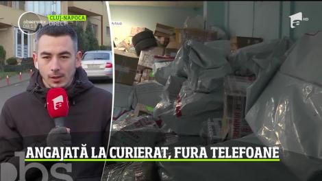 Angajată a unei firme de curierat, acuzată că a furat colete cu telefoane. Femeia alegea numai smartphone-uri scumpe 