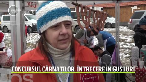 Cei mai gustoşi cârnaţi înscrişi la un concurs culinar de excepţie în Harghita!
