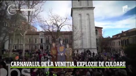 Carnavalul de la Veneţia se pregăteşte pentru cel mai aşteptat moment