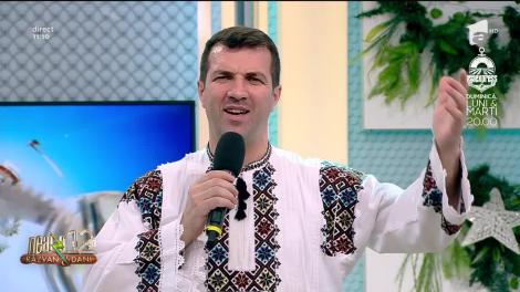 Neatza cu Răzvan și Dani. Ioan Cristian Țăran cântă melodia De-aș fi pădurar, măi vere