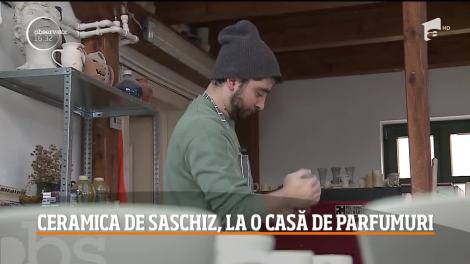 Ceramica albastră de Saschiz se va regăsi în colecția unei case de parfumuri celebre din Franța!