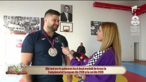 "Gladiatorul" Alin Alexuc, în direct, la Neatza cu Răzvan și Dani: "Am muncit foarte mult pentru această medalie"