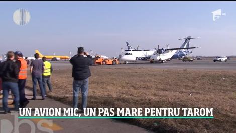 Primele imagini cu noua aeronavă care intră în flota TAROM. Noul ATR, mai sigur pentru pasageri: ”Nu am avut incidente!” 