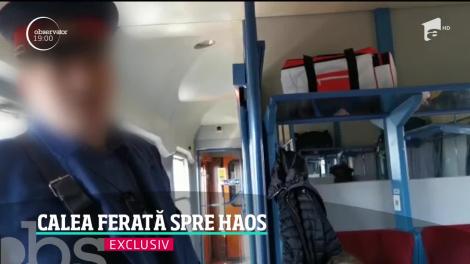 Calea ferată spre haos. Sute de călători sunt prinşi în haos şi umilinţă