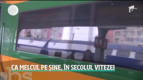 Dezastrul de pe calea ferată: Mecanicii sunt nevoiţi să frâneze până la 10 kilometri pe oră ca să evite tragedii