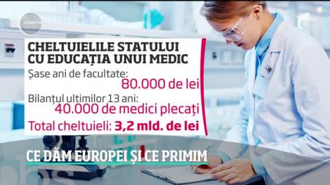România s-a transformat în fabrica de halate albe a Europei. Din 2007 şi până acum, peste 40 de mii de medici au cerut să emigreze.