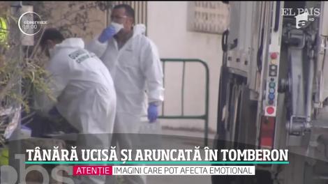 Româncă ucisă şi aruncată într-un tomberon de iubitul ei, un cetăţean olandez