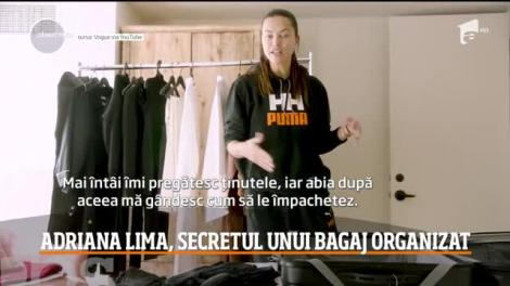 Cum reuşeşte un fotomodel să plece în vacanţă cu un singur bagaj şi o geantă de mână? Adriana Lima, clip viral pe internet
