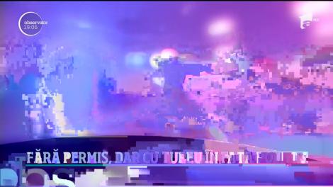 Urmărire cu focuri de armă în București. Tânărul teribilist a fost imobilizat cu greu pe Autostrada Soarelui