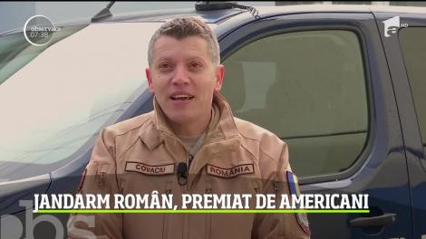 Un jandarm român a fost premiat de armata americană cu cea mai înaltă distincţie acordată aliaţilor! „Aveau probleme” - Video