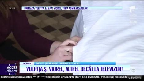 Acces Direct. Vulpița și Viorel au trecut la munca de jos. El la lopată, ea la mătură