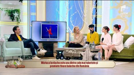 Măriuca Iordache și Denisa Anastasiu, super spectacol de balet la Neatza cu Răzvan și Dani!