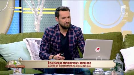 Neatza cu Răzvan și Dani. Francesco Dan, cel mai simpatic MiniRăzvan