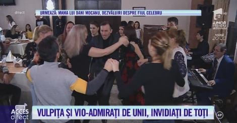 Acces Direct. Viorel a încins ringul de dans, spre disperarea Vulpiței: Sunt nervoasă! A dansat cu alte femei