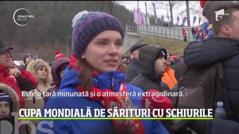 Moment istoric! Cei mai buni săritori cu schiurile din lume se întrec la Râşnov, la Cupa Mondială
