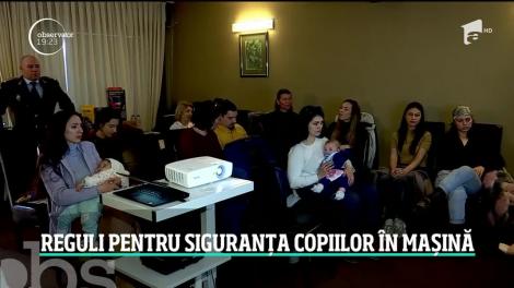 Reguli pentru siguranța copiilor în mașină. România are cei mai mulţi copii ucişi în accidente rutiere