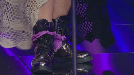 Violeta, ce-ai făcut?! Concurenta a rămas fără lenjerie intimă pe scena iUmor și a cântat dintr-o zonă…specială: „Nu există așa ceva pe pământ”