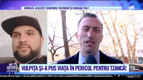 Vulpița și-a pus viața în pericol, pentru Tzancă Uraganu! Viorel: „M-a făcut gelos. M-a înfuriat” – Video