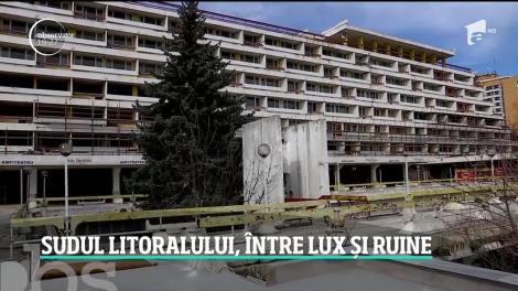 Vacanţă în hotel de lux, cu vedere la ruine. Aşa ar suna ofertele din acest an pentru sudul litoralului. Staţiunile au intrat în renovări