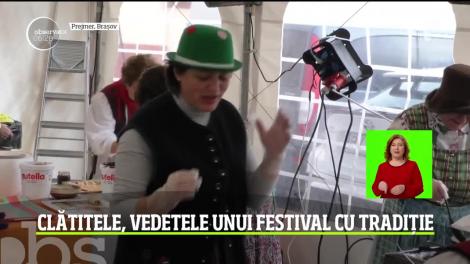 Clătitele, vedetele unui festival cu tradiție de lângă Braşov