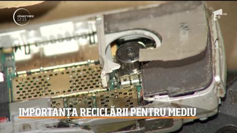 Importanța reciclării pentru mediu. Unde reciclăm telefoanele vechi