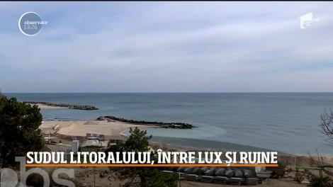 Sudul litoralului, între lux și ruine