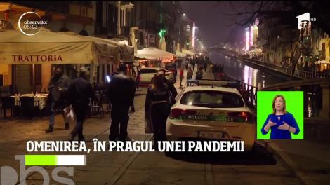 Lumea, în pragul unei pandemii! În Italia, coronavirus a răpus șapte vieți, iar 229 de  persoane sunt infectate