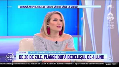 Are 19 ani și plânge după bebelușul ei, care i-a fost smuls de la piept! Ce i-au spus autoritățile este de neimaginat. „M-a învinețit și m-a dat afară” - Video