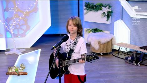 Neatza cu Răzvan și Dani. David Alexandru Dobrincu cântă melodia Photograph