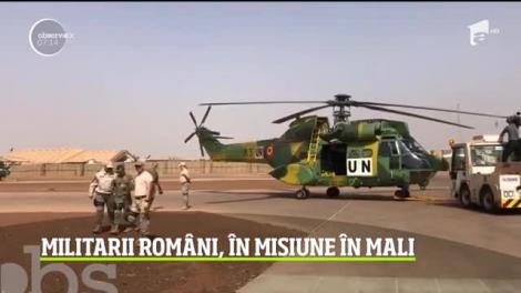 Militarii români, în misiune în Mali
