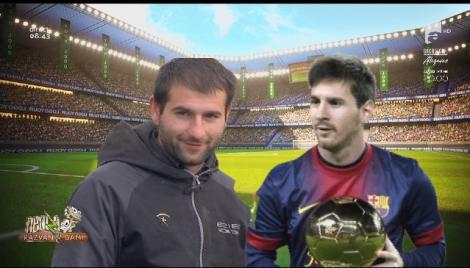 Neatza cu Răzvan și Dani. Video viral! Sosia lui Messi, portarul de la FC Cojasca, are o noua pasiune