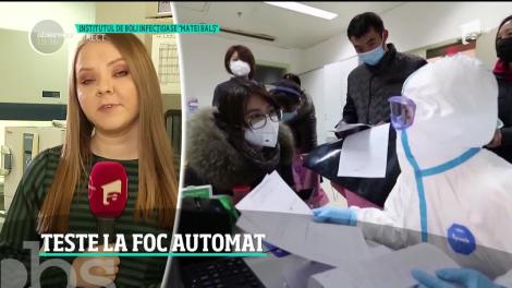 Teste coronavirus la foc automat la Instititul Matei Balş
