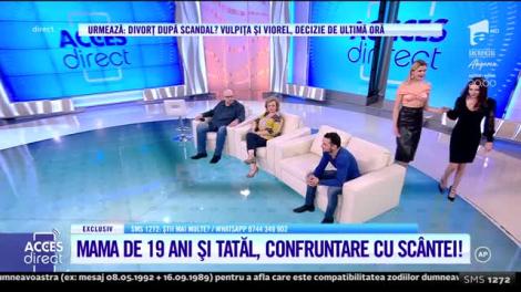 Confruntare cu scântei! Tânăra mămică de 19 ani, care plânge de o lună de dorul bebeluşului ei, faţă în faţă cu bărbatul care îi interzice să se apropie de propriul copil!