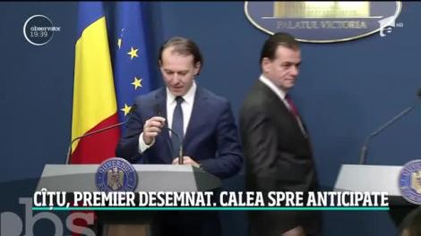 Florin Cîţu este premierul desemnat să formeze un nou Guvern