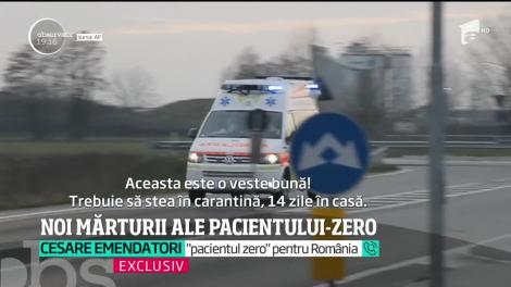 Noi mărturii ale pacientului italian care a adus coronavirusul în România